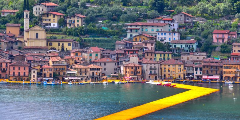 "Floating Piers" - Wenn Christo auf den Iseo-See trifft...